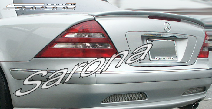 Custom Mercedes CL Trunk Wing  Coupe (2000 - 2006) - $219.00 (Manufacturer Sarona, Part #MB-015-TW)